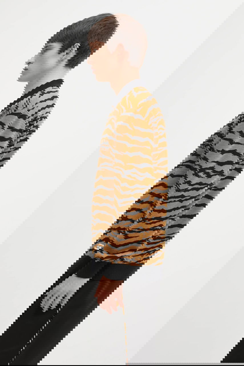 Džemper WACKO MARIA Tiger Pattern Knitted Long-Sleeve Polo Višebojno | 25FW.WMK.KN10, 1