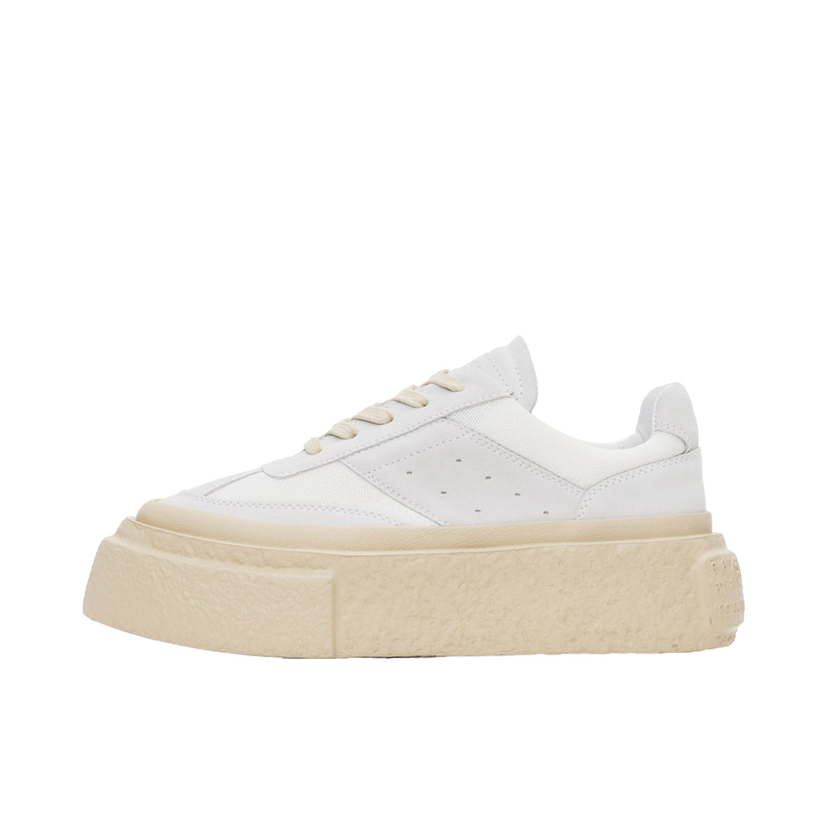 Tenisice i cipele Maison Margiela MM6 Crosta London & Mesh "White Gray" Bež | S59WS0221 P6389