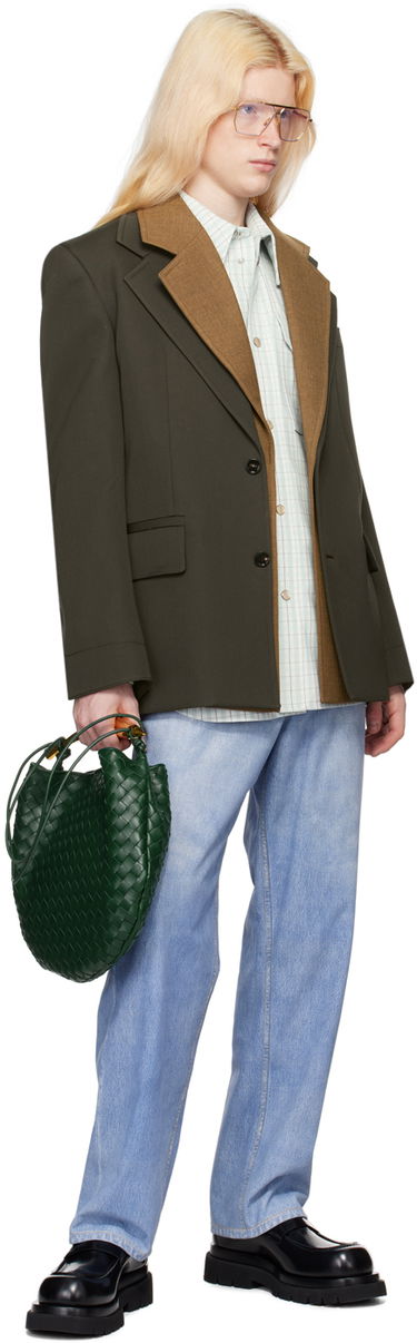 Ručna torbica Bottega Veneta Medium Intrecciato Leather Shoulder Bag Smeđa | 754988 VCPP1, 3