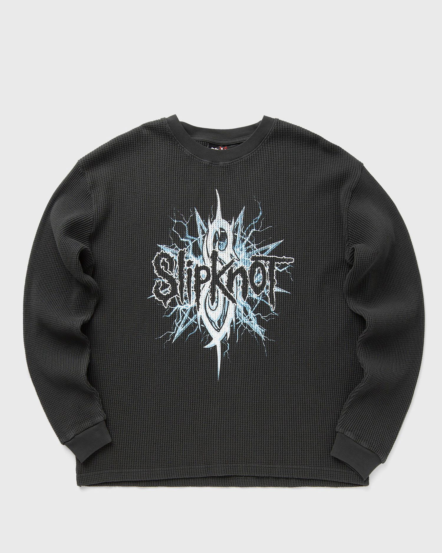 Majica kratkih rukava Pleasures Slipknot Spit Thermal Long Sleeve T-Shirt Crna | P25SK009-BLACK, 0