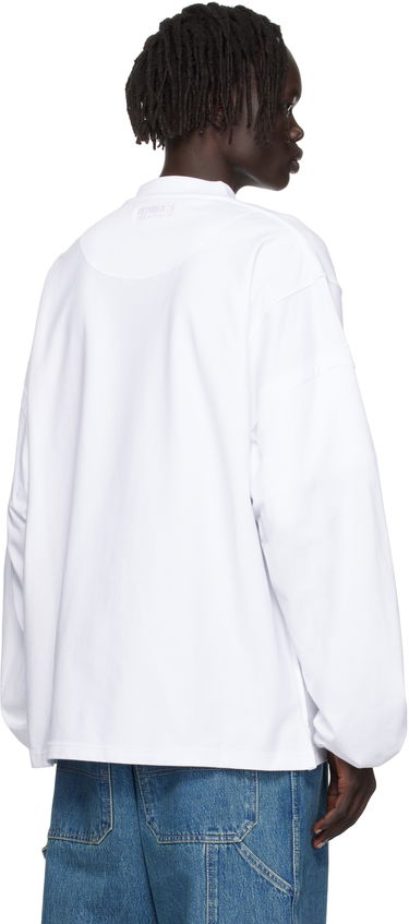 Majica kratkih rukava VETEMENTS Vetements CD Reworked Long Sleeve T-Shirt Bijela | UH76LS780W, 2