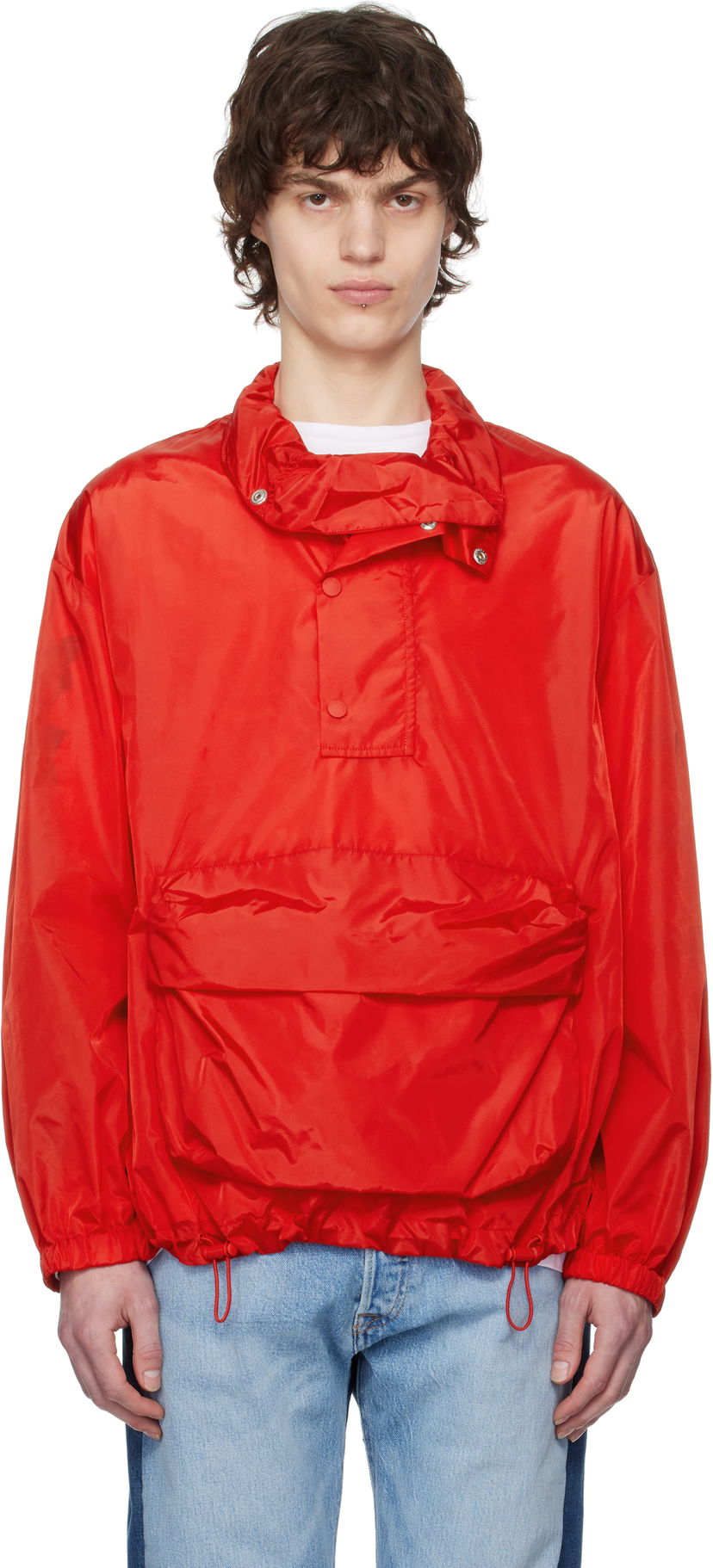 Vjetrovka Simone Rocha Simone Rocha Cargo Flap Pocket Jacket Crvena | 6123D 1067