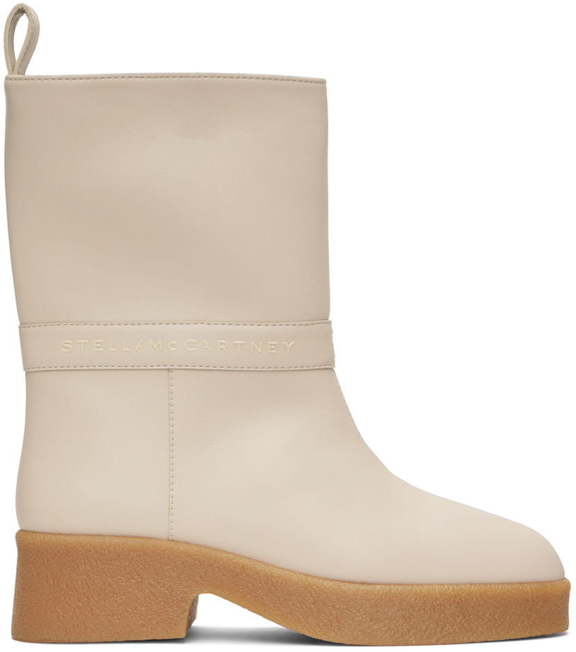Tenisice i cipele Stella McCartney Skyla Alter Sport Mat Boots Bež | 810131AP00M0