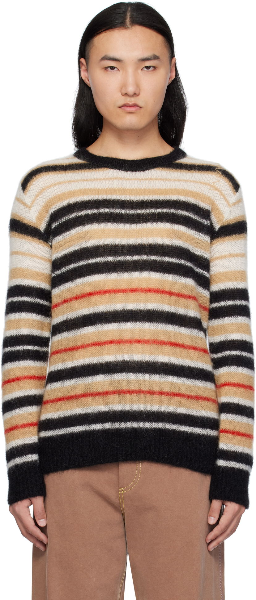 Džemper Marni Marni Striped Mohair Sweater Višebojno | GCMG0435Q0 UFU178