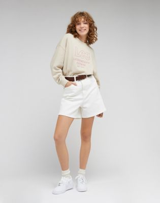 Kratke hlače Lee Stella Short "Marble White" Bijela | 112330595:32, 1