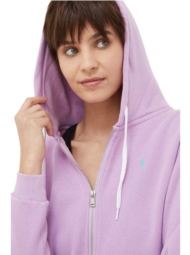Dukserice Polo by Ralph Lauren Full-Zip Hoodie Ljubičasta | 211891559