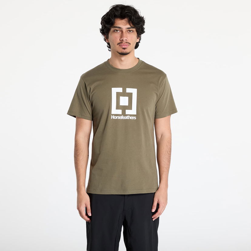 Majica kratkih rukava Horsefeathers Horsefeathers Base Tee Zelena | SM1345K
