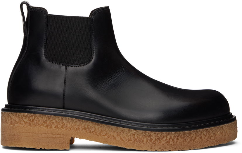 Odjeća Bottega Veneta Bottega Veneta Haddock Chelsea Boots Crna | 806937 V2WT0 1000