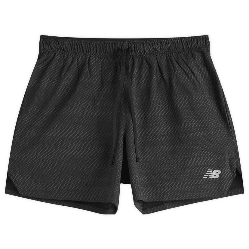 Kratke hlače New Balance RC Reflective Short 5" Crna | MS53279-BIT