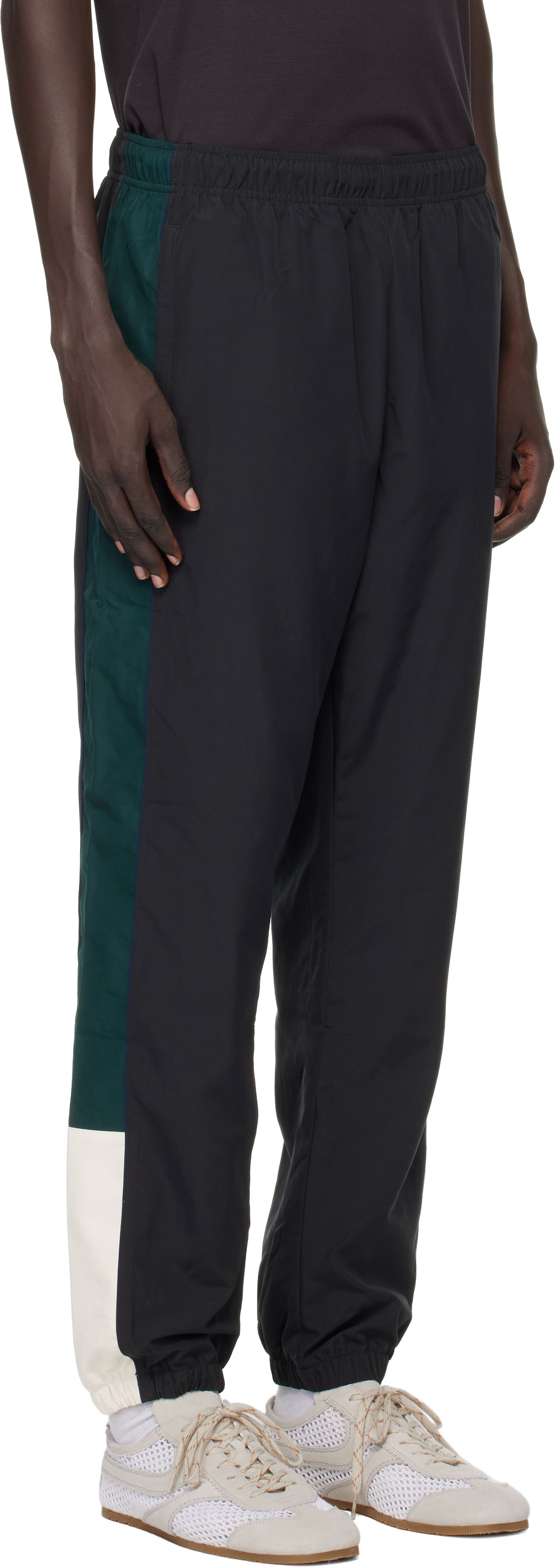 Trenirka Lacoste Lacoste Color Block Track Pants Crna | XH5140_6XH, 1