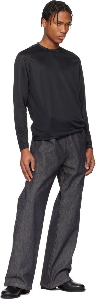 Majica kratkih rukava Courrèges Courrèges Football Jersey T-Shirt Crna | 125JTS022JS0195, 3