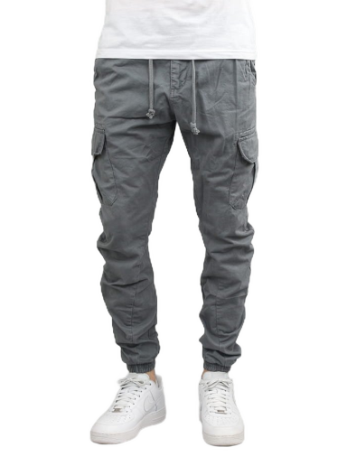 Cargo hlače Urban Classics Cargo Jogging Pants Siva | tb1268 šedé