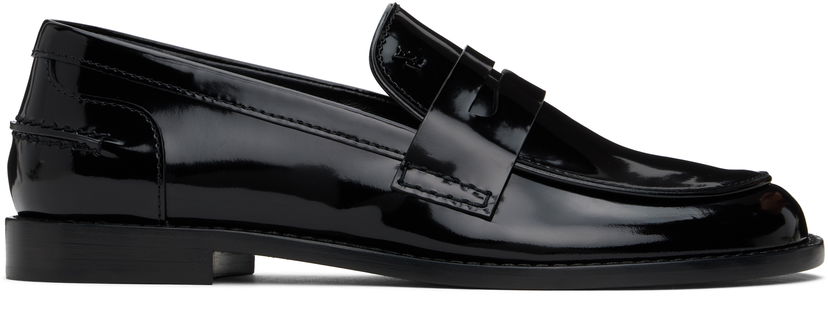 Dodaci Amina Muaddi Amina Muaddi Tilda Loafers Crna | TILDA LOAFER LEATHER