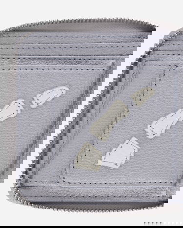 Novčanik KAPITAL Thumb Up Bone Band Zip Wallet Siva | K2503XG523 SILVER, 6