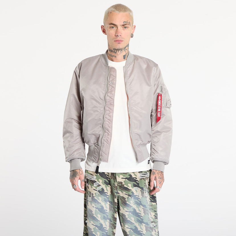 Bomber jakna Alpha Industries MA-1 Heritage Bomber Jacket Siva | 100101-31