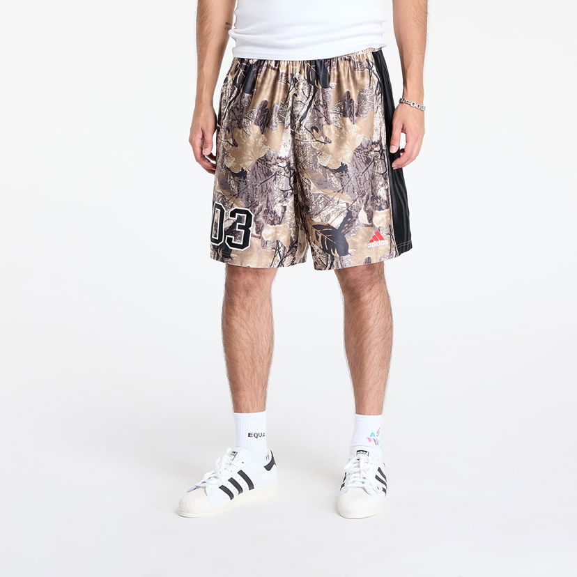 Kratke hlače adidas Originals adidas Originals Camo Print Shorts Smeđa | KD6259