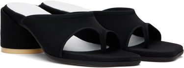 Odjeća Maison Margiela MM6 Maison Margiela Scuba Lycra Heeled Sandals Crna | S66WP0086 P5561, 3