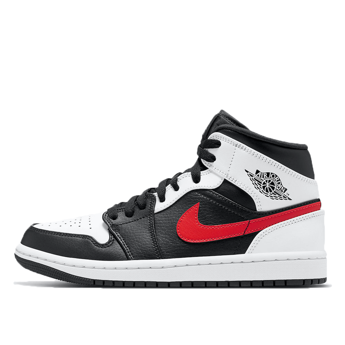 Tenisice i cipele Jordan Air Jordan 1 Mid "Chile Red" Crna | 554724-075, 1