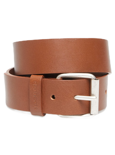 Pojasevi Carhartt WIP Leather Script Belt Brown Smeđa | I030992.14EXX