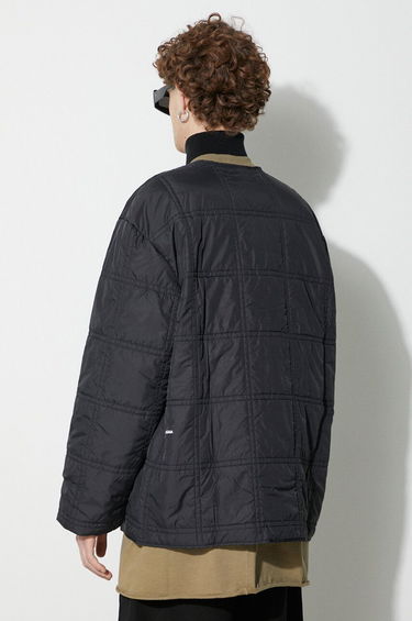 Pernata jakna PANGAIA Pangaia Quilted Liner Jacket Crna | 10000529, 2
