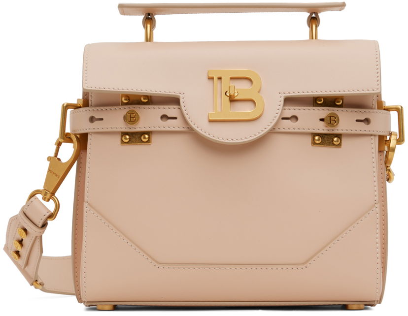 Torba za rame Balmain B-Buzz 23 Bag Bež | CN1DB526LAVE