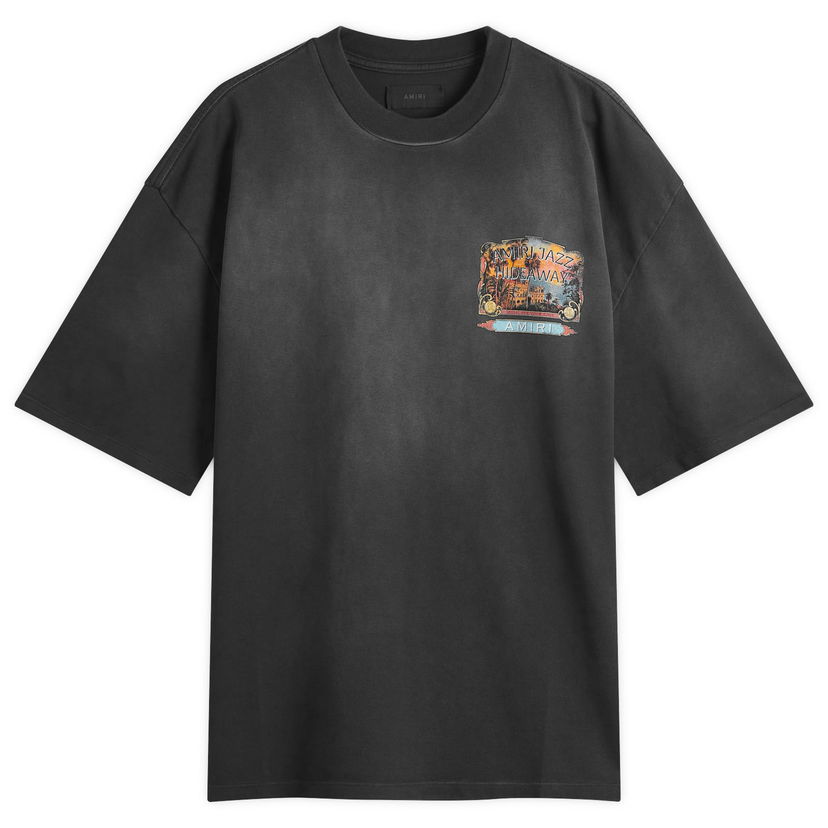 Majica kratkih rukava AMIRI AMIRI Jazz Hideaway Graphic Tee, Size Large Crna | AMJYTE1165-001