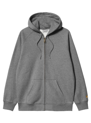 Dukserice Carhartt WIP Chase Hoodie Siva | I033664_00C_XX