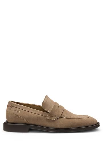 Tenisice i cipele BOSS Penny Loafers Bež | 50541762