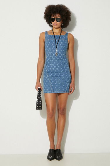 Haljina Marine Serre Denim Mini Dress Plava | WDR056A, 1