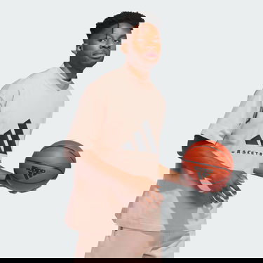 Majica kratkih rukava adidas Performance Basketball Bež | IT4509, 3