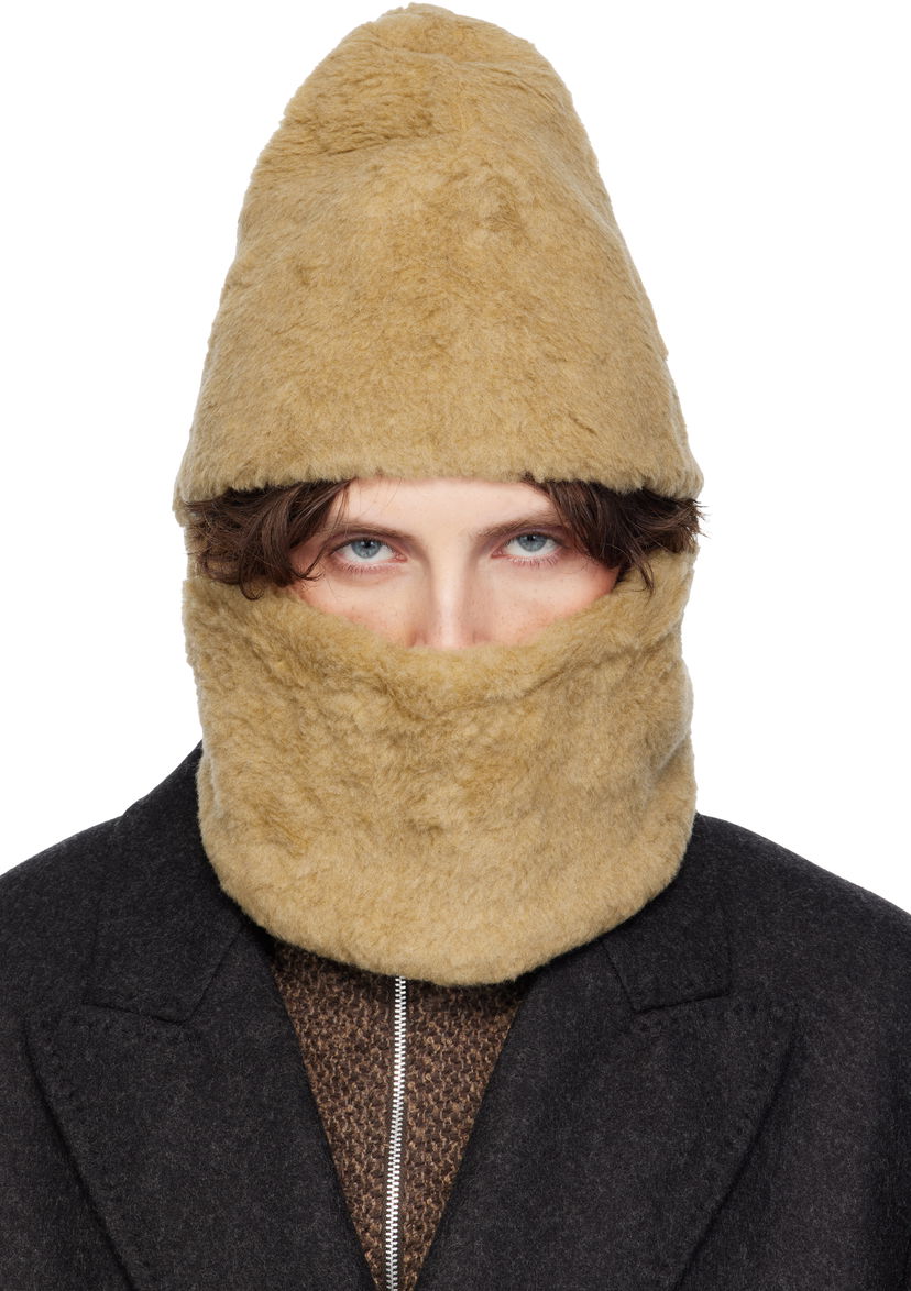 Šal OUR LEGACY Faux-Shearling Snood Bež | A4258WD