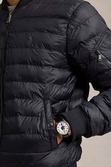 Bomber jakna Polo by Ralph Lauren Black Bomber Jacket Crna | 710949961, 3