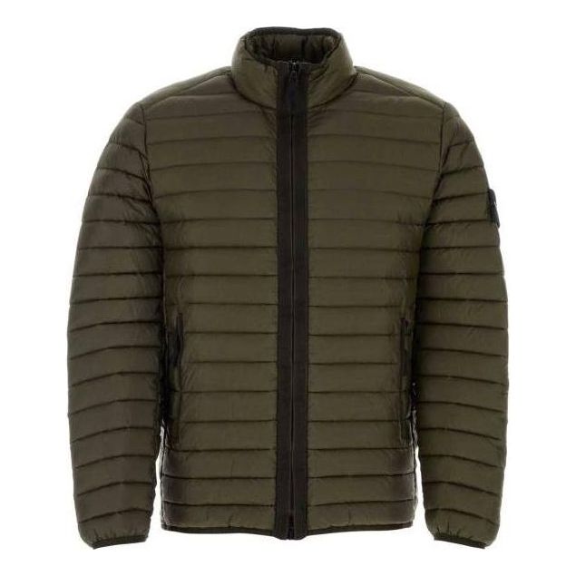 Pernata jakna Stone Island Woven Chambers R Nylon Down Jacket Zelena | 791542324-V0058