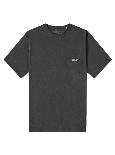 Majica kratkih rukava Patagonia Regenerative Cotton Pocket Tee Crna | 53255-INBK