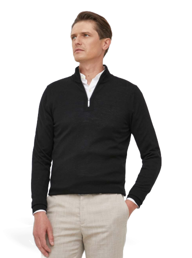 Džemper CALVIN KLEIN Essentials Pullover Crna | K10K110421