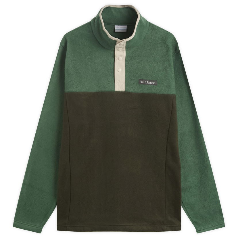 Dukserice Columbia Steens Mountain Half Snap II Fleece Zelena | 2097721-367