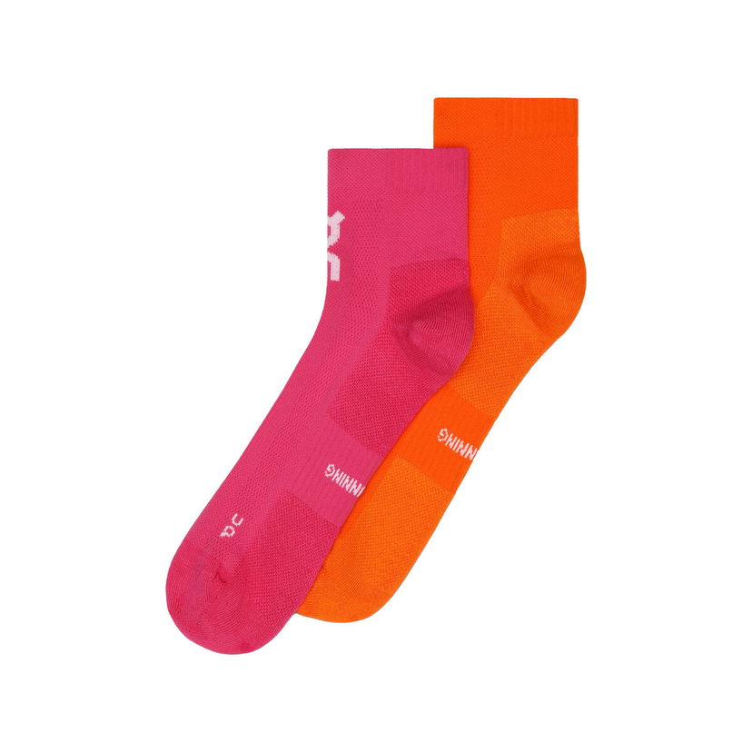 Čarape On Running Core Run Mid Socks 2 Pairs Narančasta | 2UF10073889