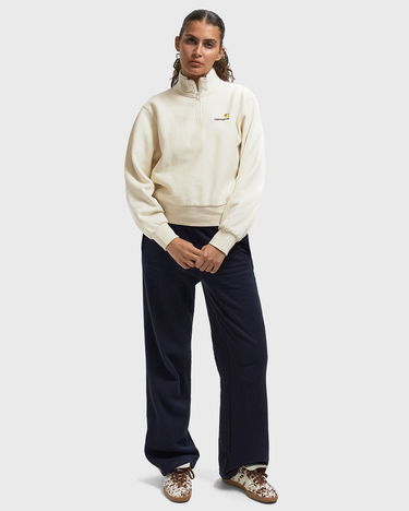 Dukserice Carhartt WIP American Script High Neck Quarter-Zip Sweatshirt Bež | I033827-05.XX, 2