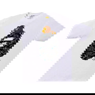 Majica kratkih rukava BAPE Space Camo Milo On Big Ape Tee Bijela | 2F30 110 008 WHITE, 1