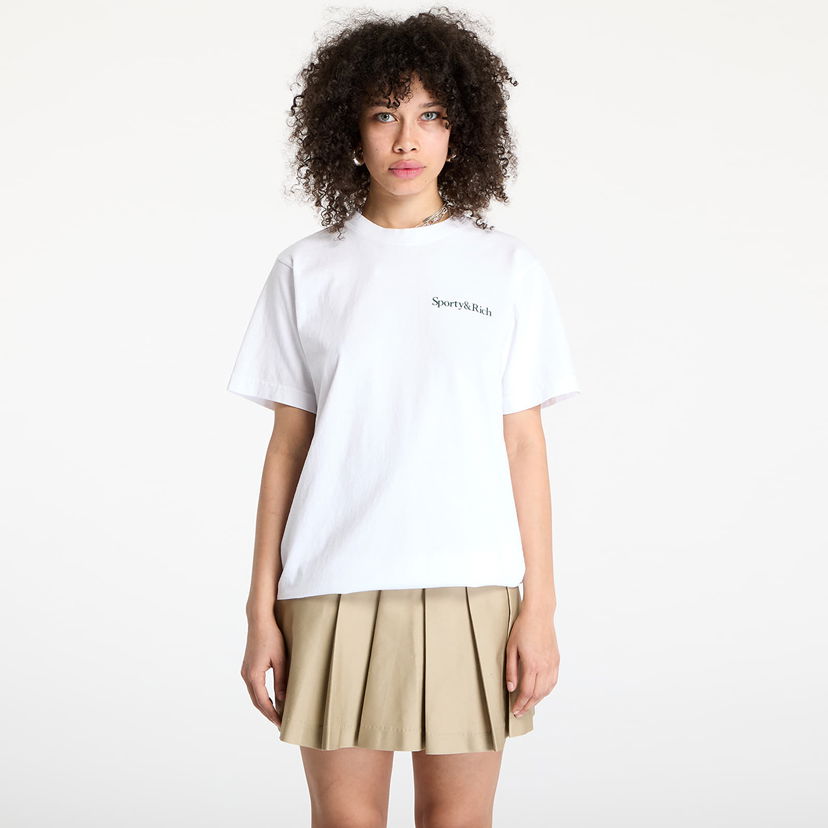 Majica kratkih rukava Sporty & Rich Sporty & Rich Drink More Water T-Shirt Bijela | TO043606300WH01