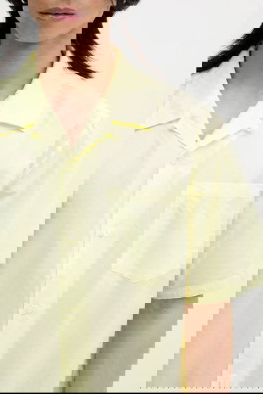 Košulja NORSE PROJECTS Norse Projects Carsten Cotton Tencel Shirt, Regular Fit Žuta | N40.0579.3043, 3