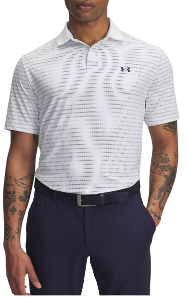 Polo majica Under Armour Drive Chill Printed Polo Bijela | 1389597-102, 0