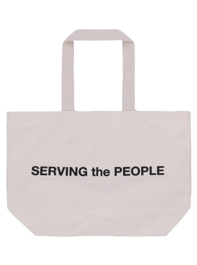 Tote bag Serving the People Logo Tote Bag Bež | STPF22TOTE NATURAL