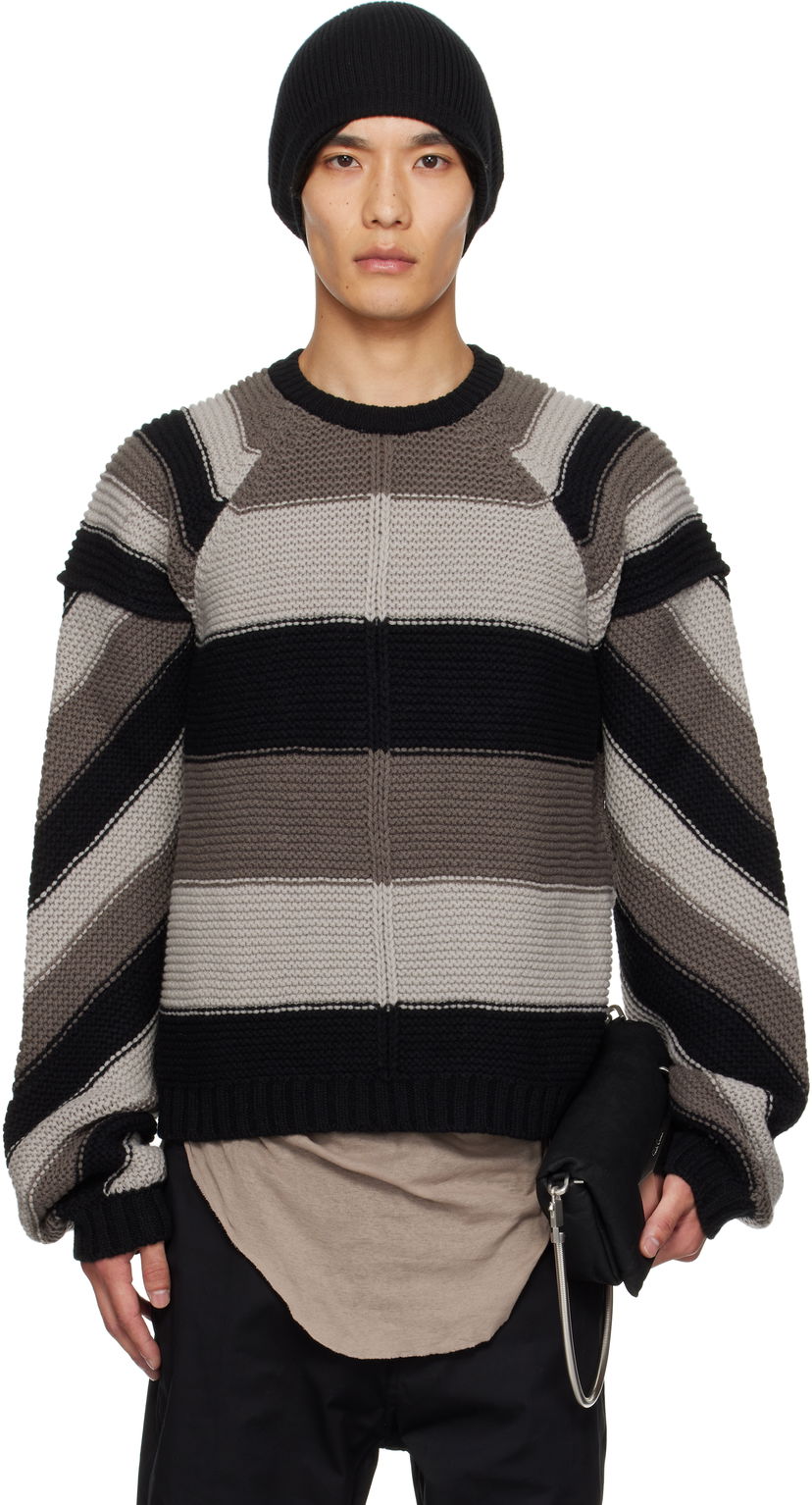 Džemper Rick Owens Rick Owens Concordians Pitti Striped Sweater Višebojno | RU02E1682 KWV