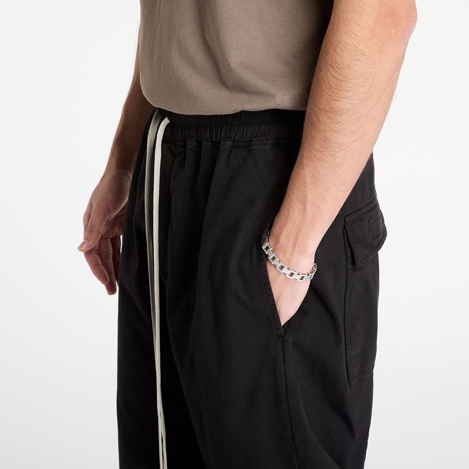 Kratke hlače Rick Owens Rick Owens DRKSHDW Drawstring Pods Shorts Crna | DU01E3380 RIGP 09, 1