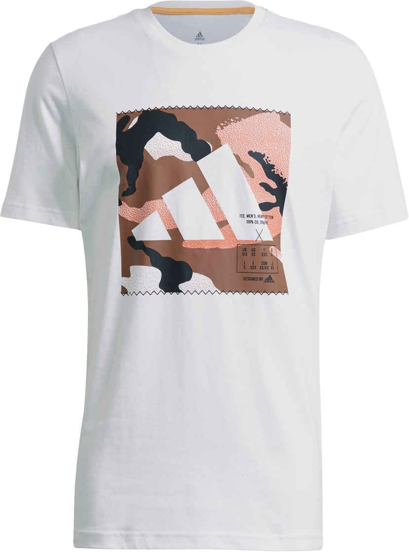 Majica kratkih rukava adidas Originals T-Shirt Camo Bijela | gq8306