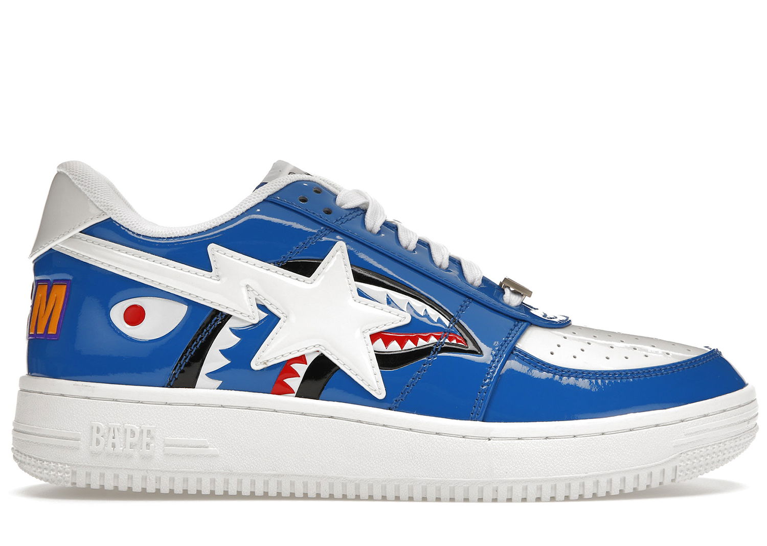 Tenisice i cipele BAPE Sta Low "Color Block Shark Blue" Plava | 1G80191009 BLUE, 0