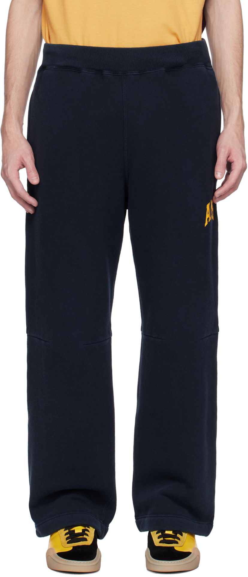 Trenirka Ambush AMBUSH 'AMB' Graphic Sweatpants Tamnoplava | 12115336