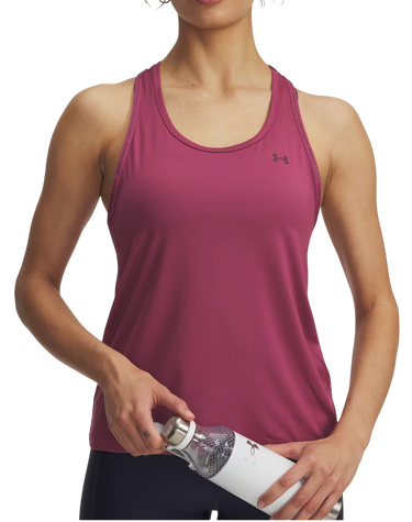 Majica bez rukava Under Armour Tech Knockout Racerback Tank Tamnocrvena | 1389851-659, 0