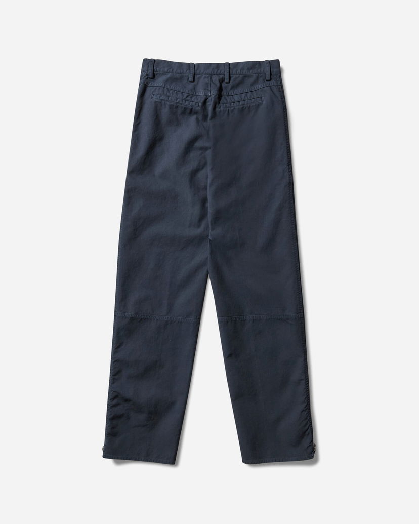 Hlače Dries Van Noten Overdyed Zip Pants Tamnoplava | 252-020940-2101 509